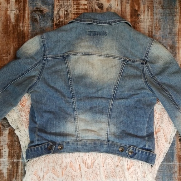 Paris Blues Denim Jacket Size S - Picture 6 of 7